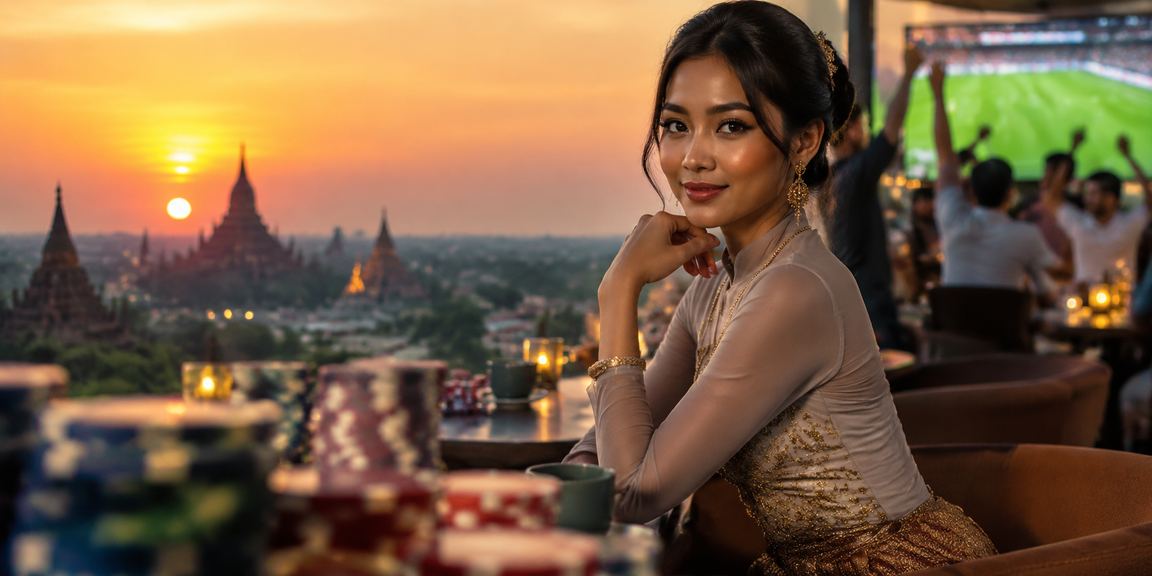 ပုဂံတွင် ဘောလုံးလောင်းကစားသမားများ